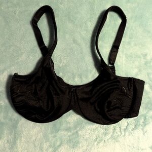 Bali Live It Up Seamless Underwire Bra 36D, Black